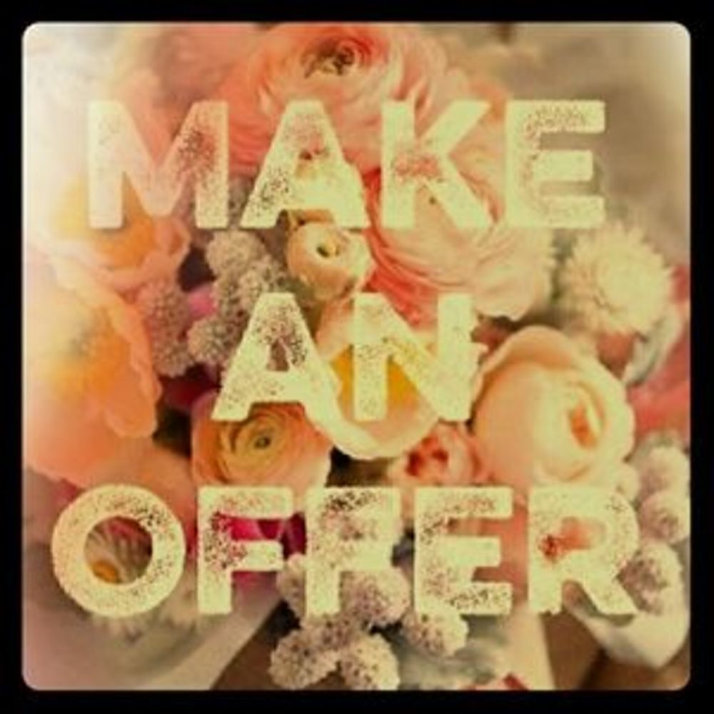 Reasonable offers accepted!